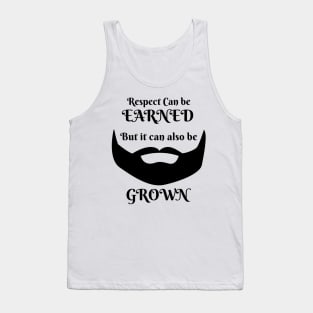 Respect The Beard Tank Top